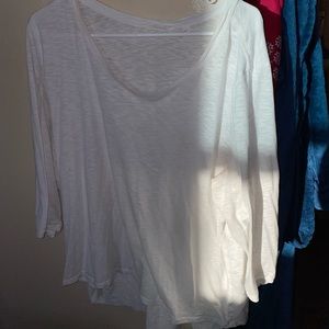 white washed basic long sleeve